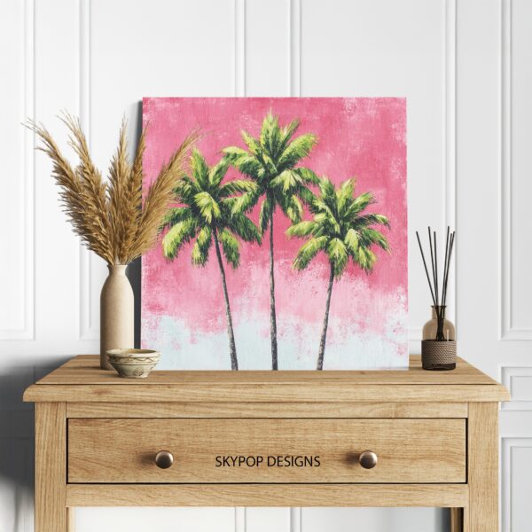 Tropical Palm Trees Art