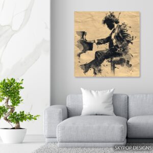 Pianist Silhouette Art