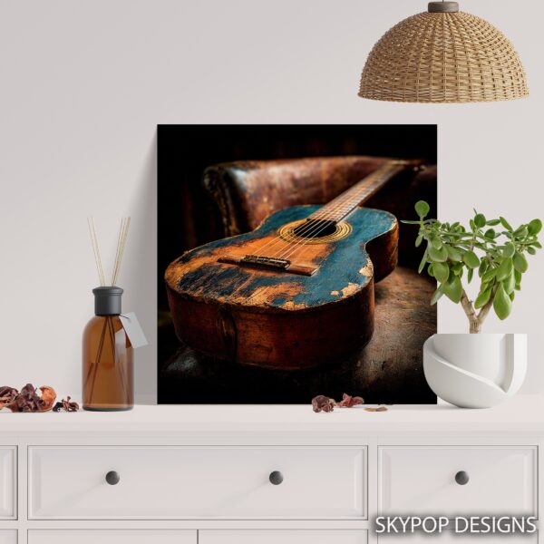 Vintage Guitar Art