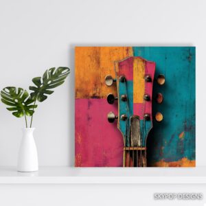Guitar Headstock Art