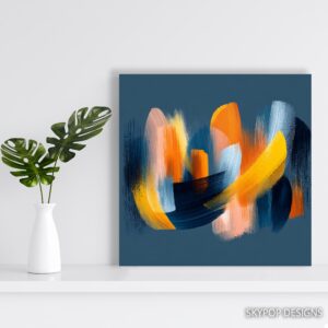 Vibrant Brushstrokes Art