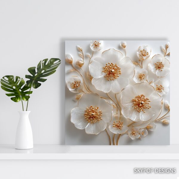 Gilded Blossom Art