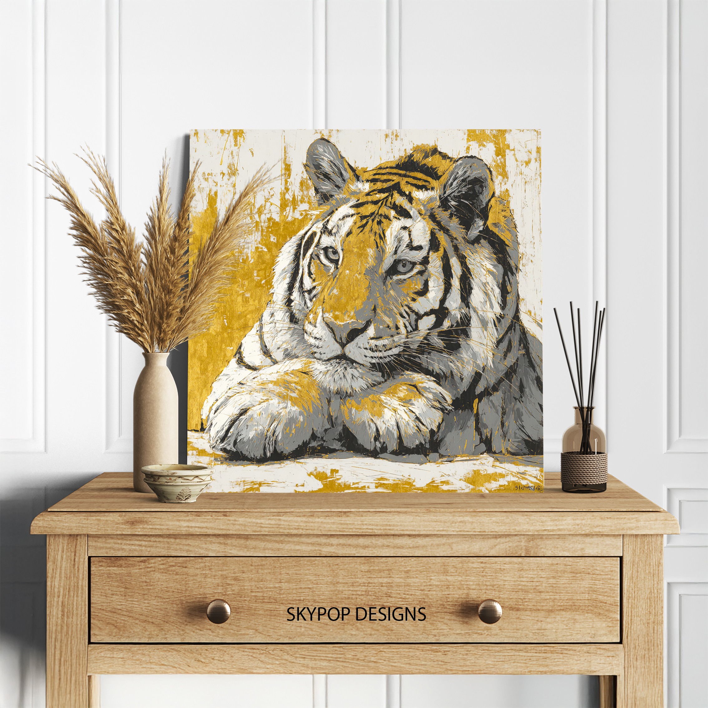 5.jpg Tiger Art