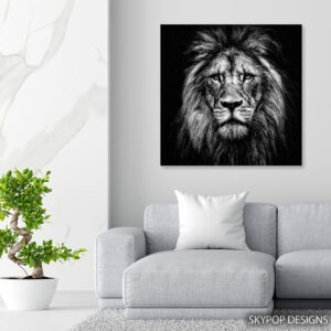 Lion Portrait Art