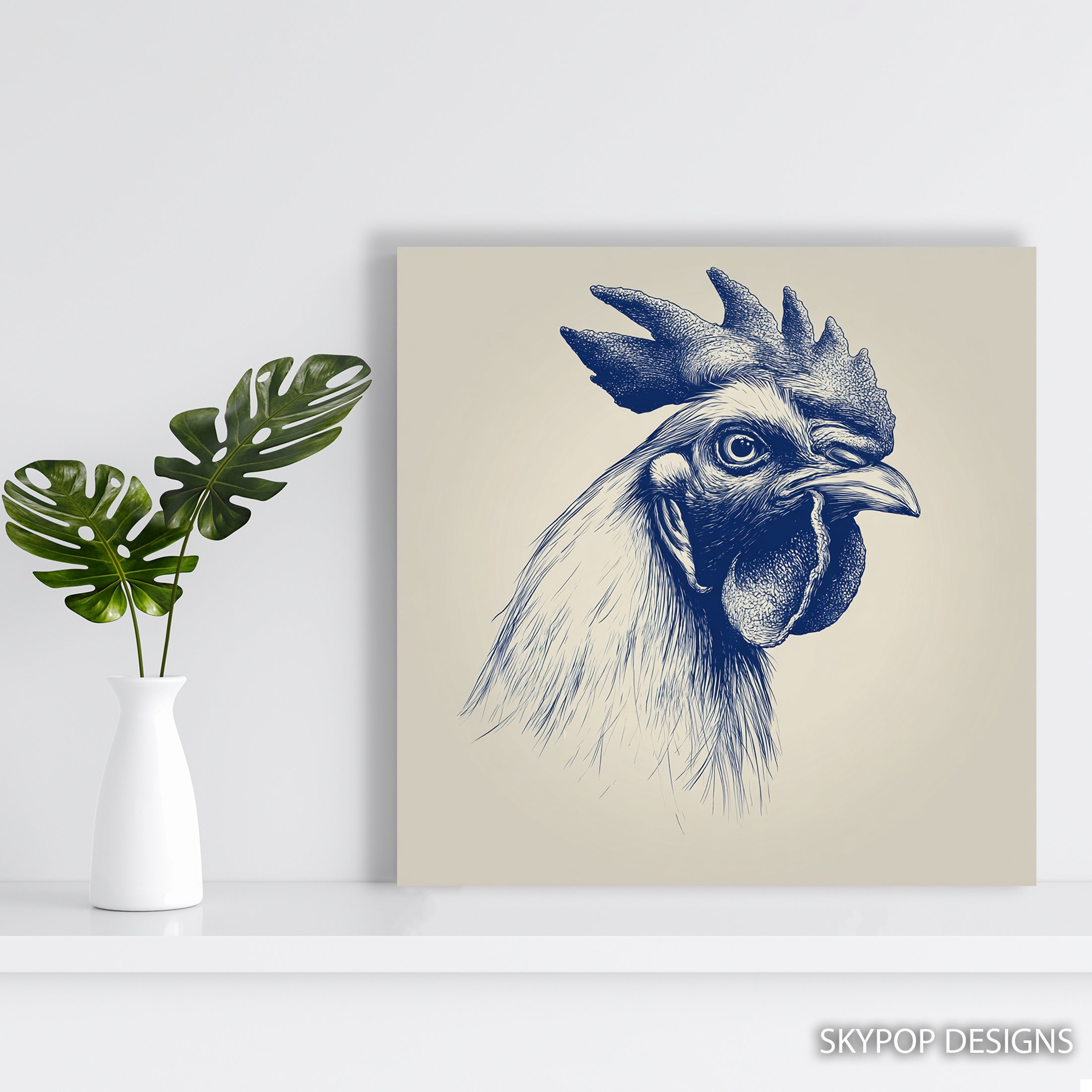 5.jpg Rooster Art