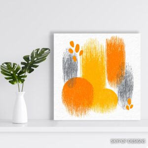 Vibrant Brushstrokes Art