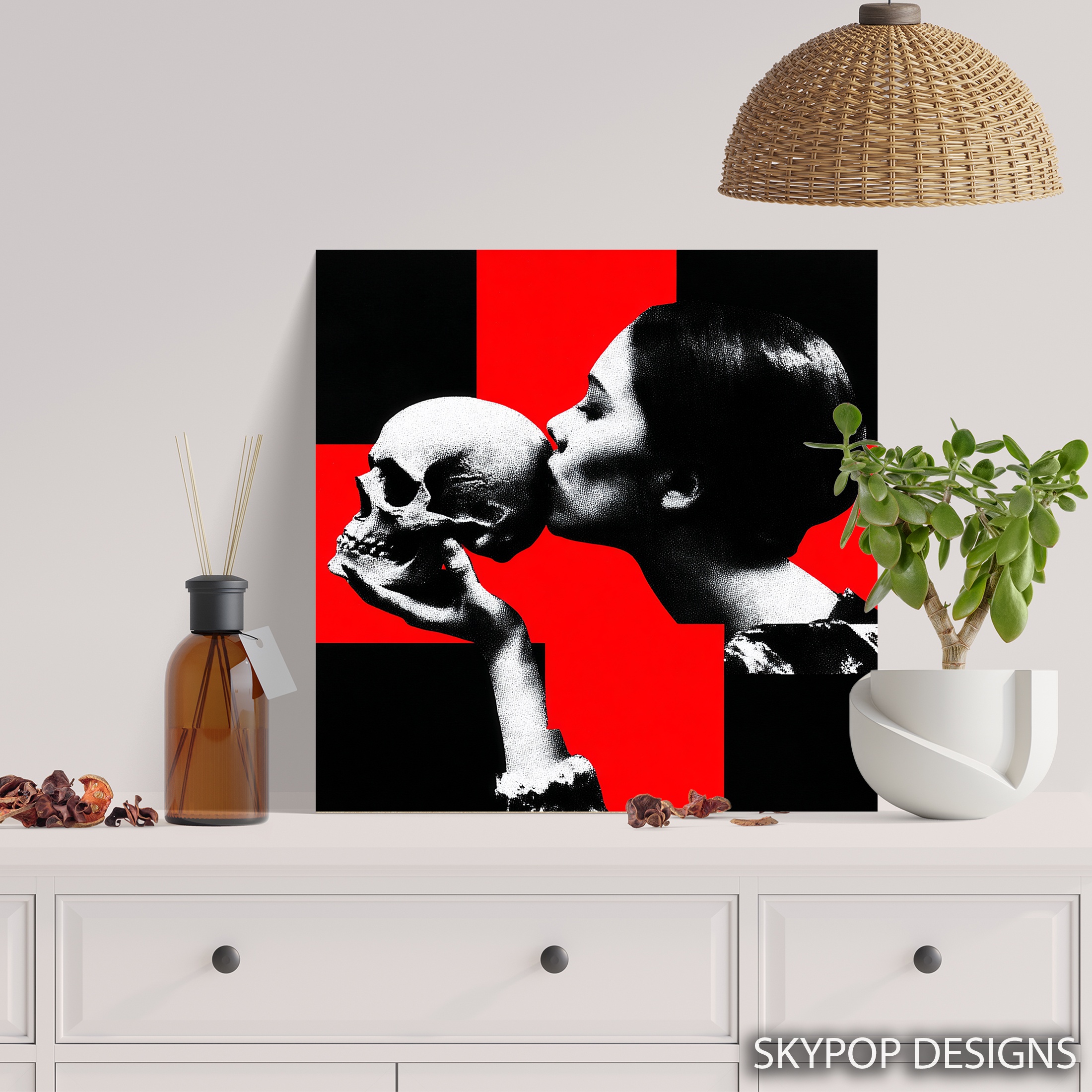 5.jpg Skull Kiss Art