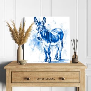 Blue Donkey Art