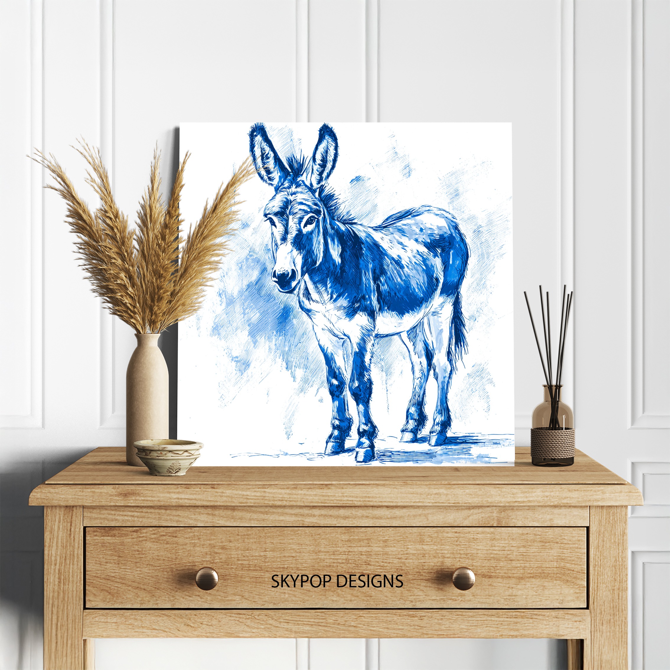 5.jpg Blue Donkey Art