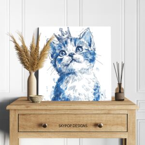 Cat Crown Art