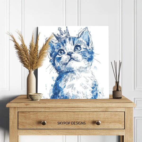 Cat Crown Art