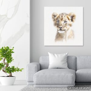 Lion Cub Art