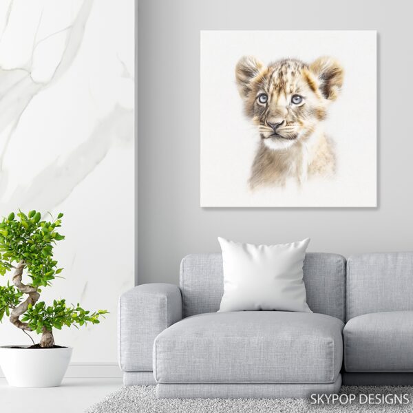 Lion Cub Art