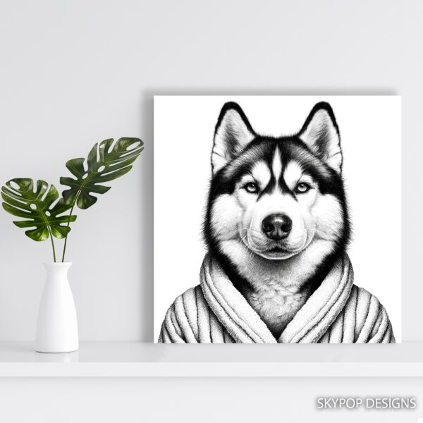Siberian Husky Art