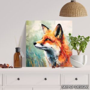 Fox Portrait Art