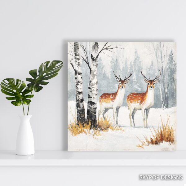 Deer Forest Art