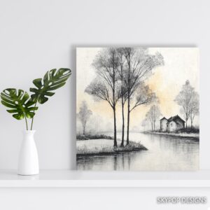 Lakeside Retreat Art
