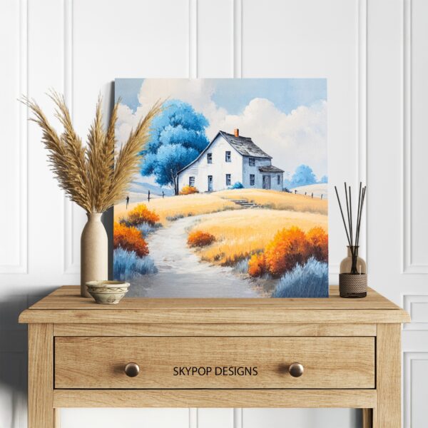 Countryside Farmhouse Art