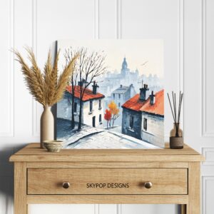 European City Rooftops Art