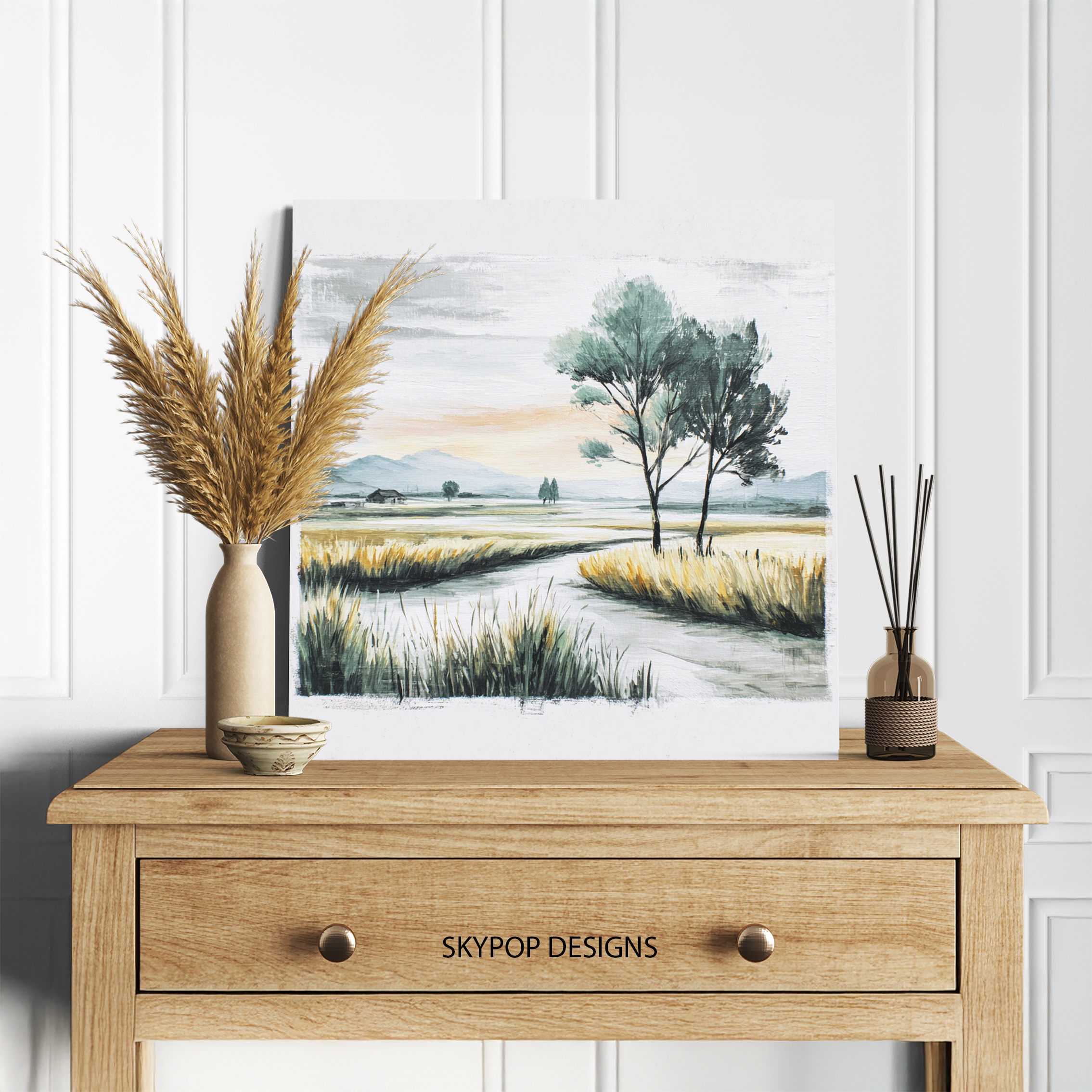 5.jpg Serene Countryside Art