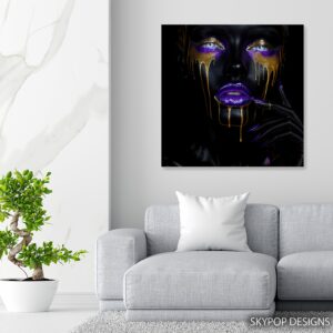 Liquid Gold Glamour Art