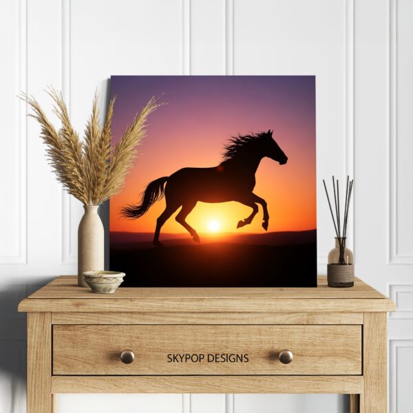 Horse Silhouette Art