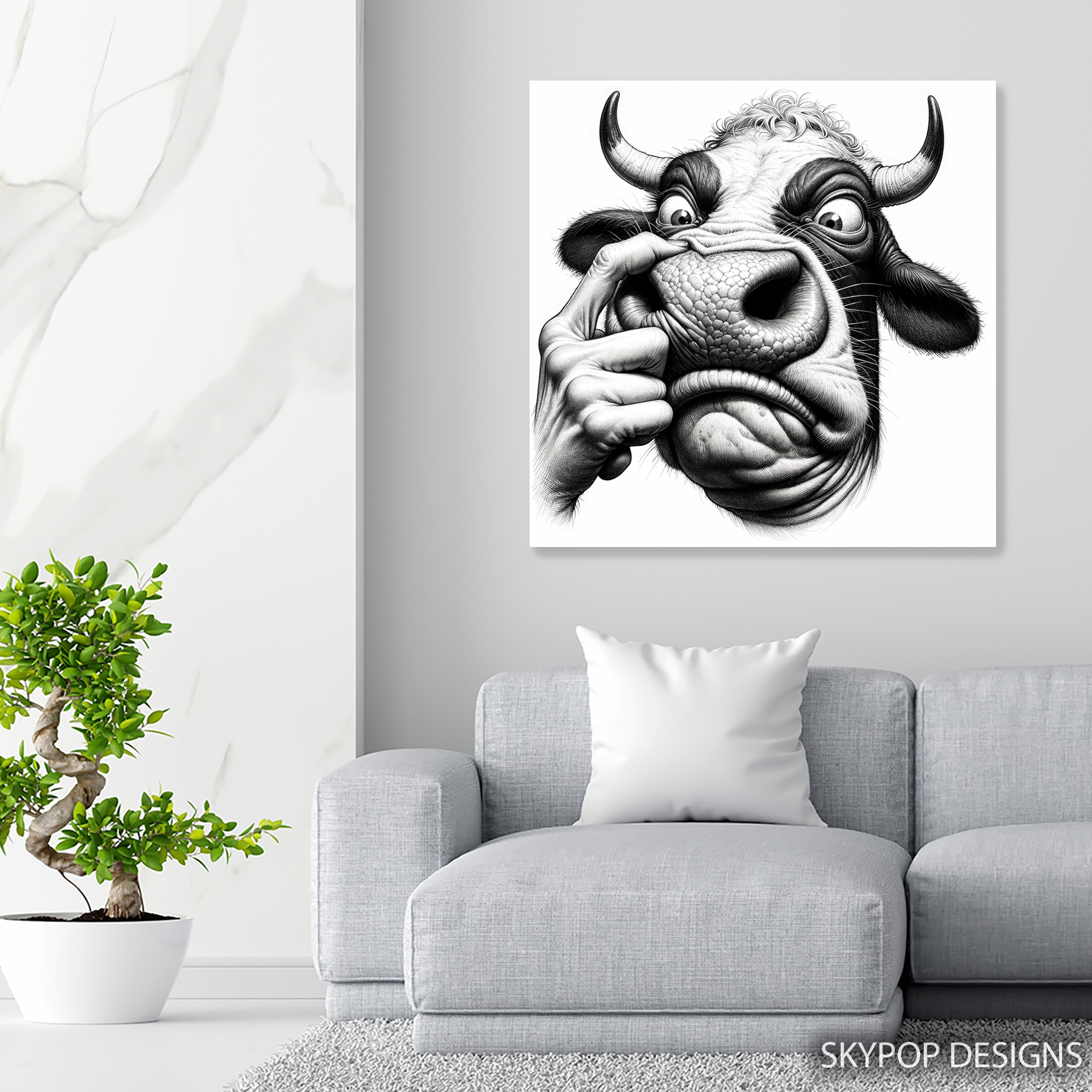 5.jpg Highland Cow Art