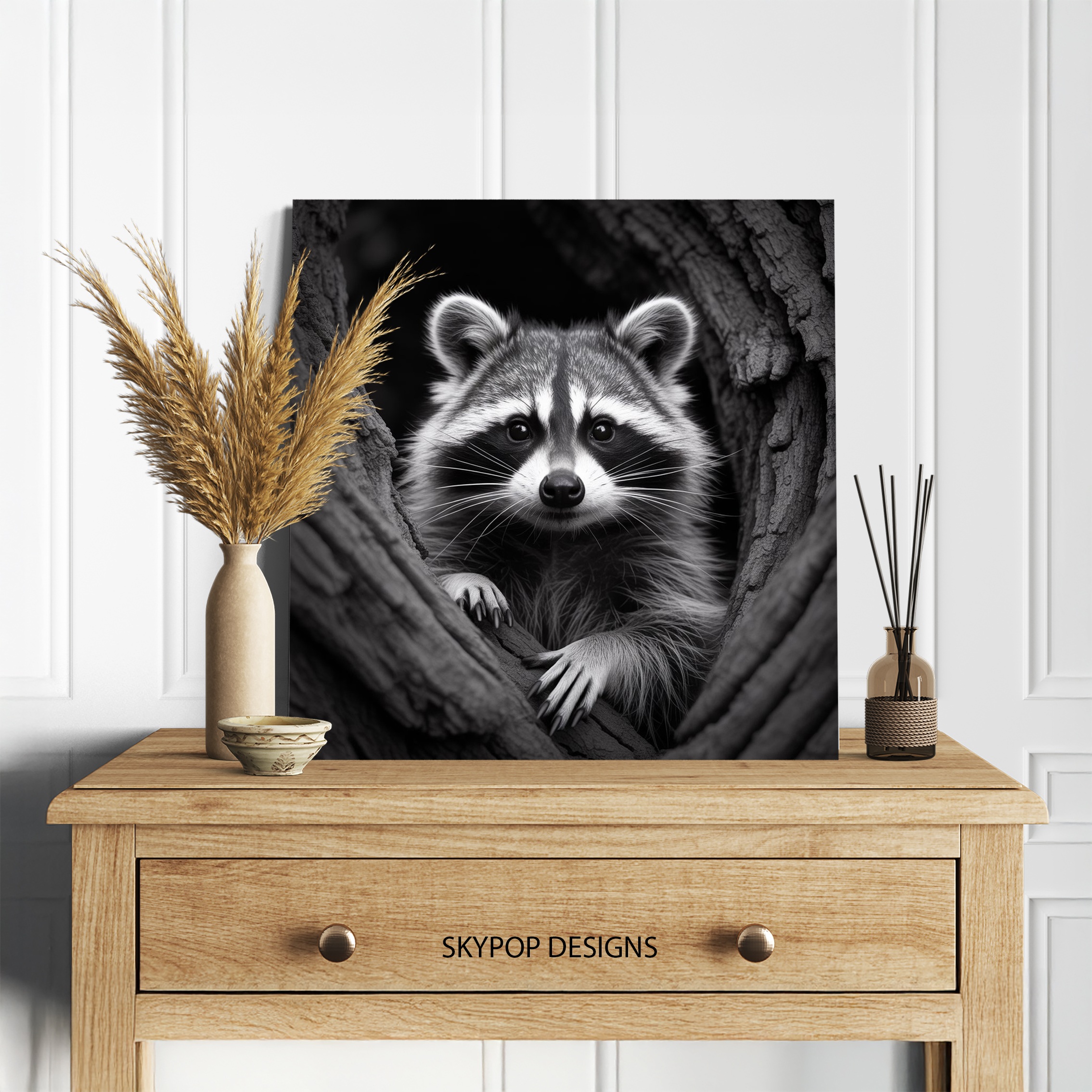 5.jpg Raccoon Art
