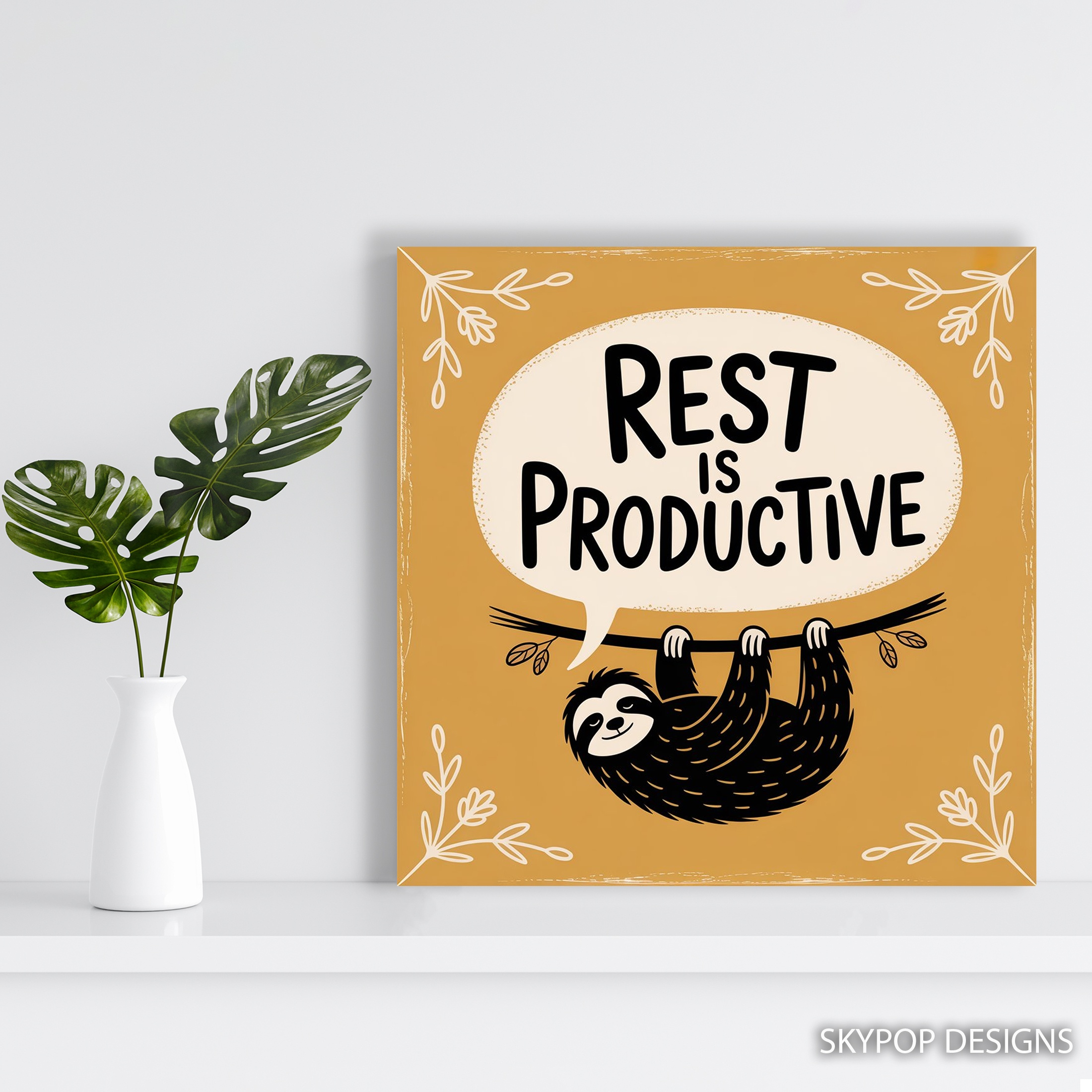 5.jpg Sloth Rest Art