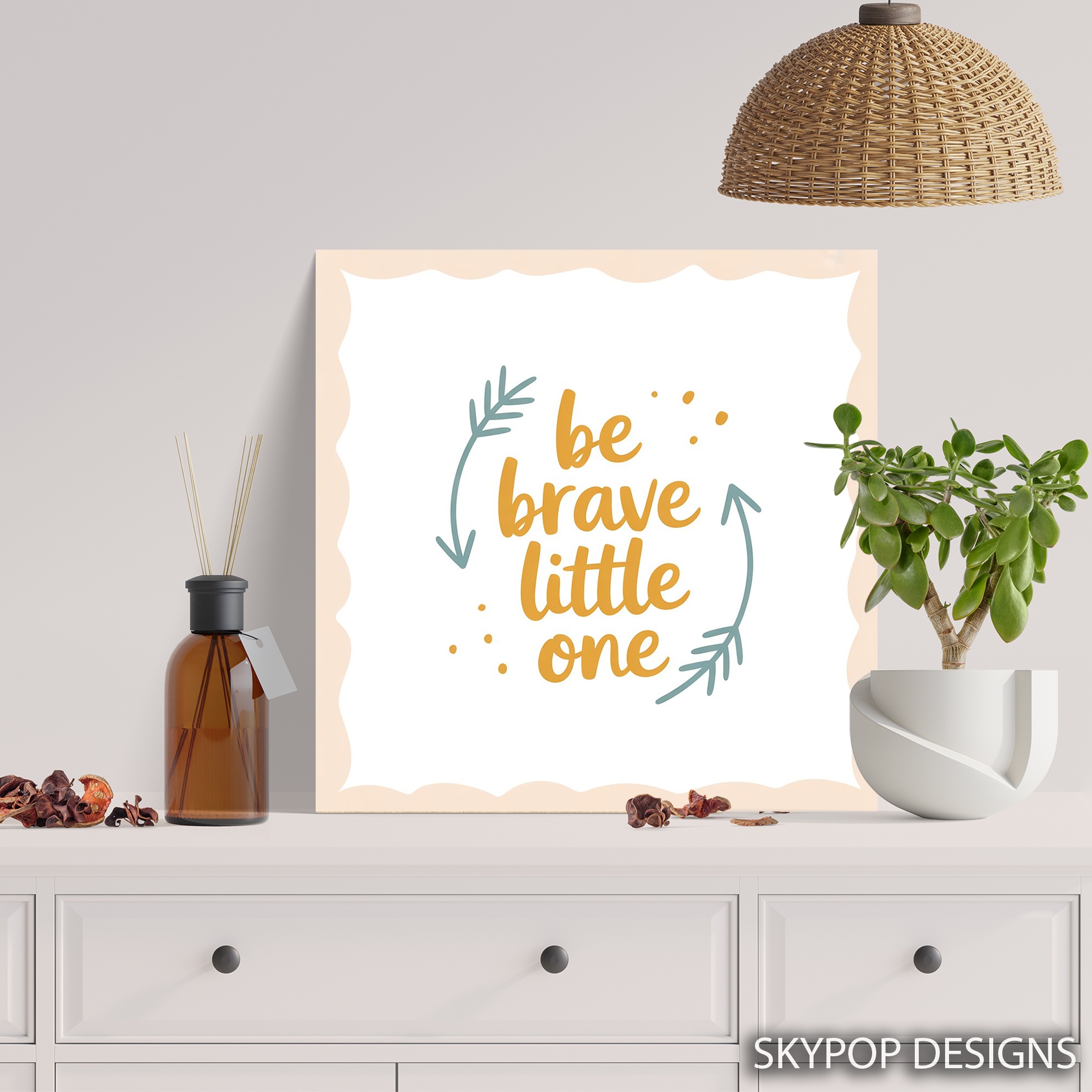 5.jpg Be Brave Little One Art