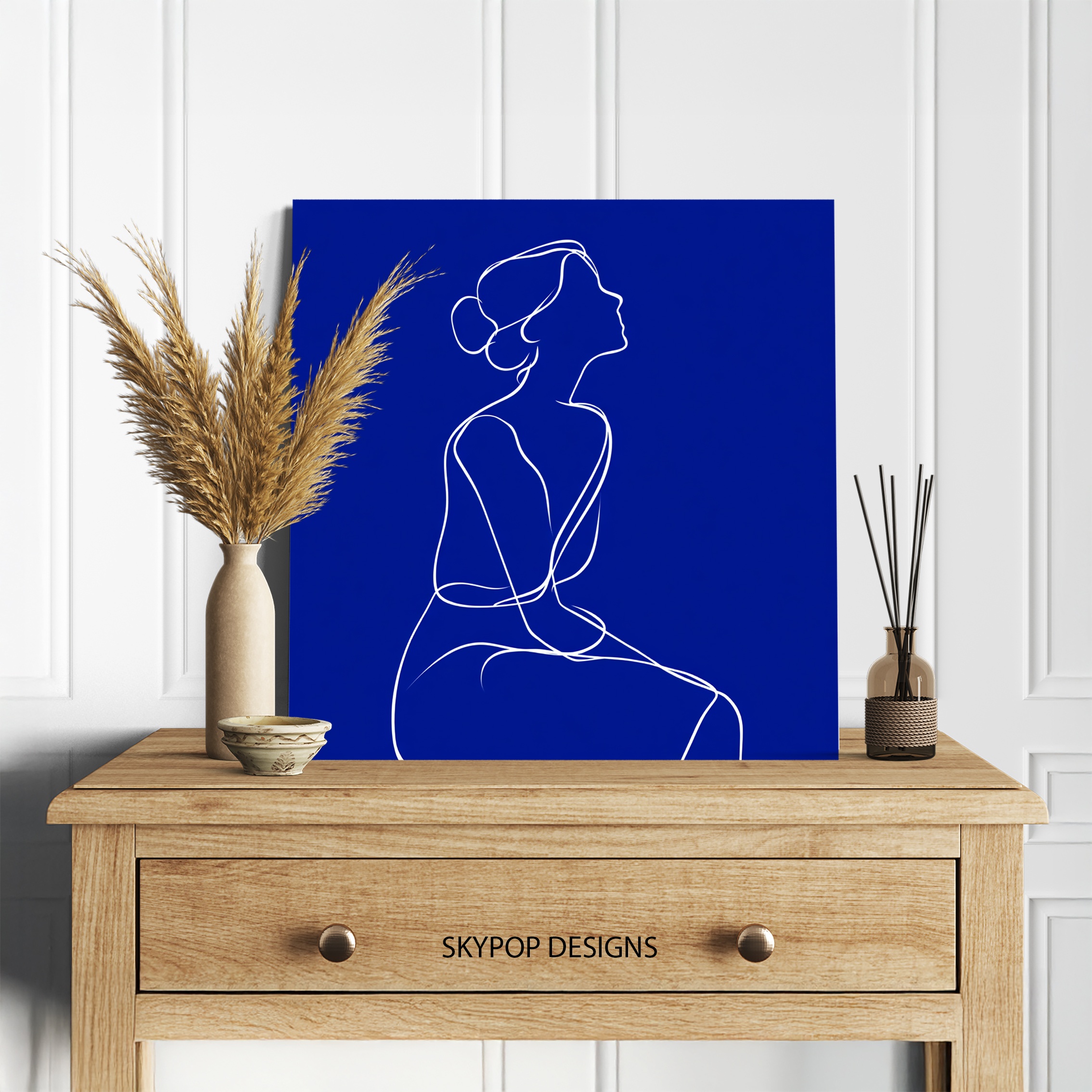 5.jpg Feminine Silhouette Art