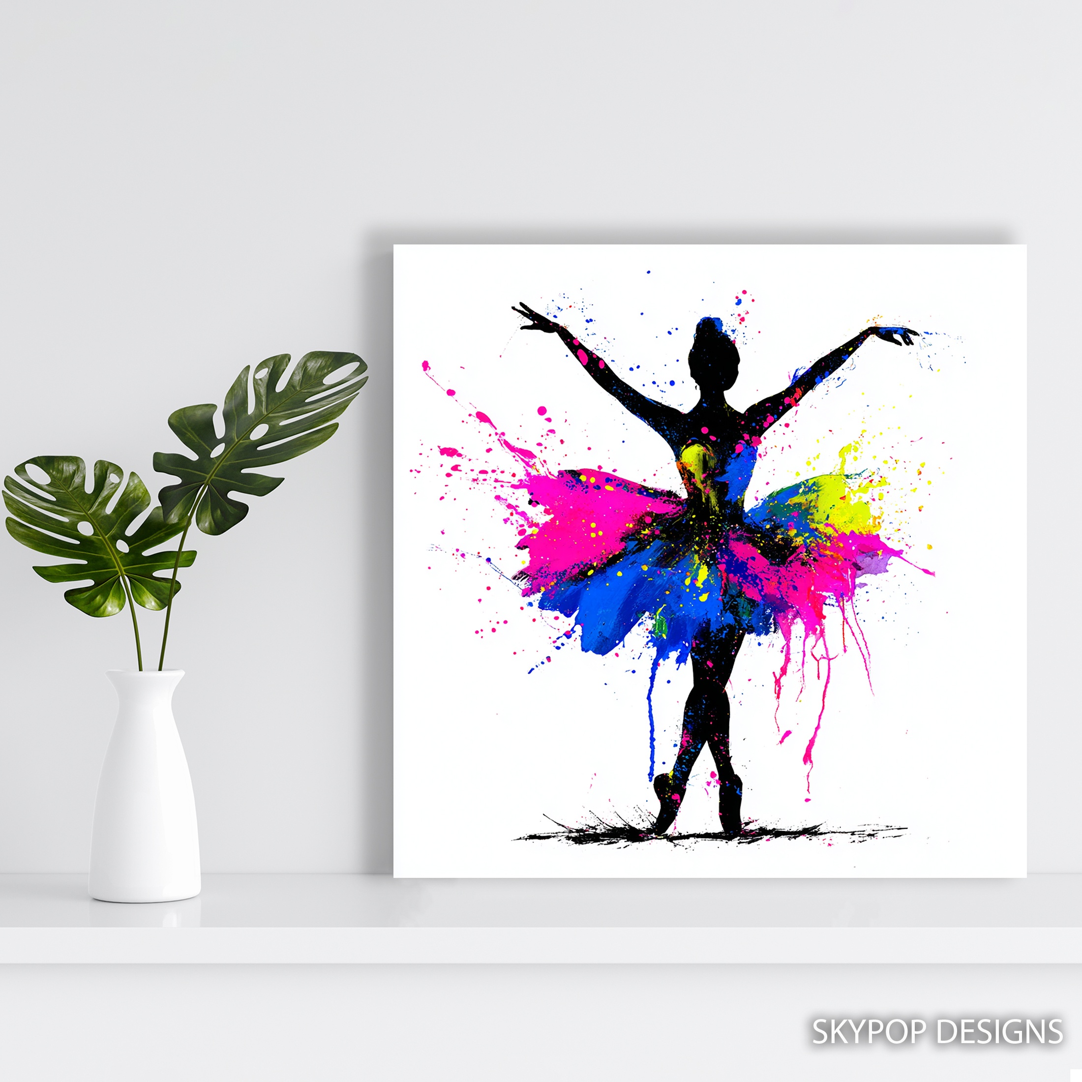 5.jpg Colorful Dancer Art