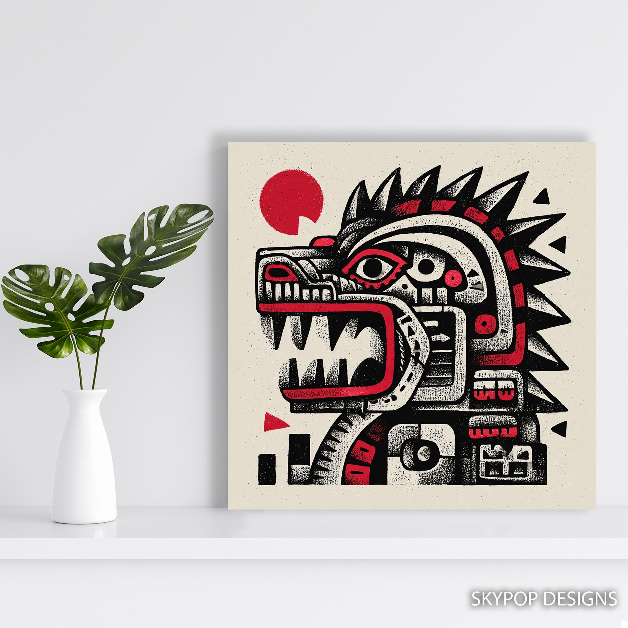 5.jpg Aztec-Inspired Monster Art
