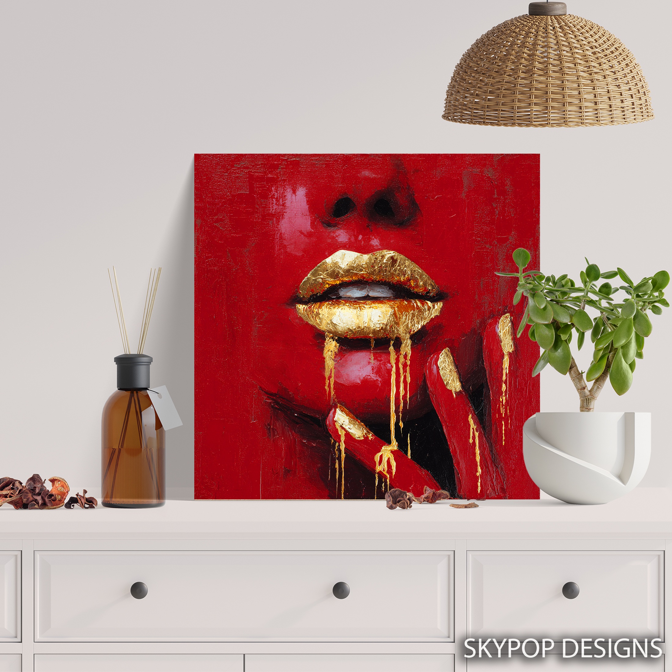 5.jpg Golden Lips Art