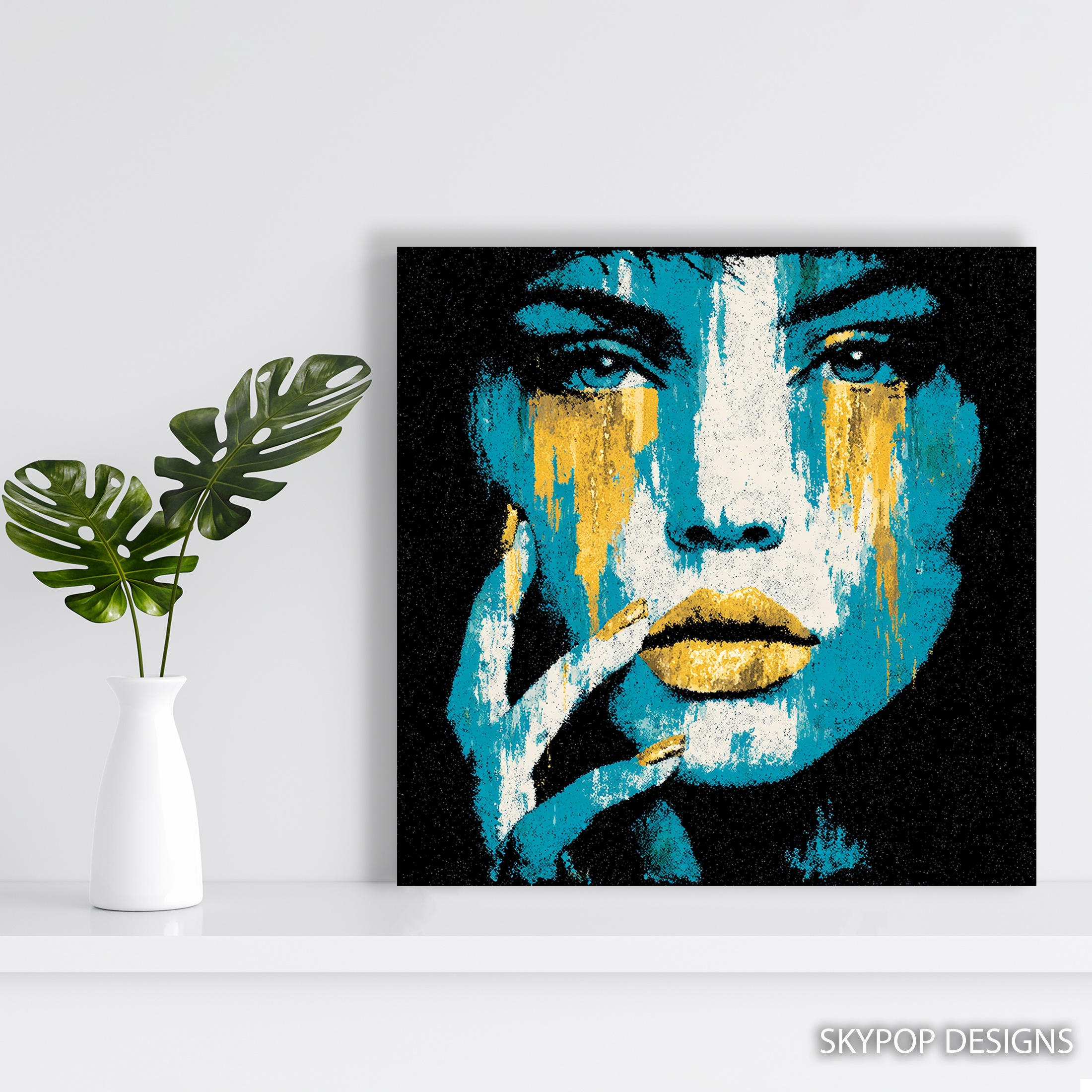 5.jpg Vibrant Face Art