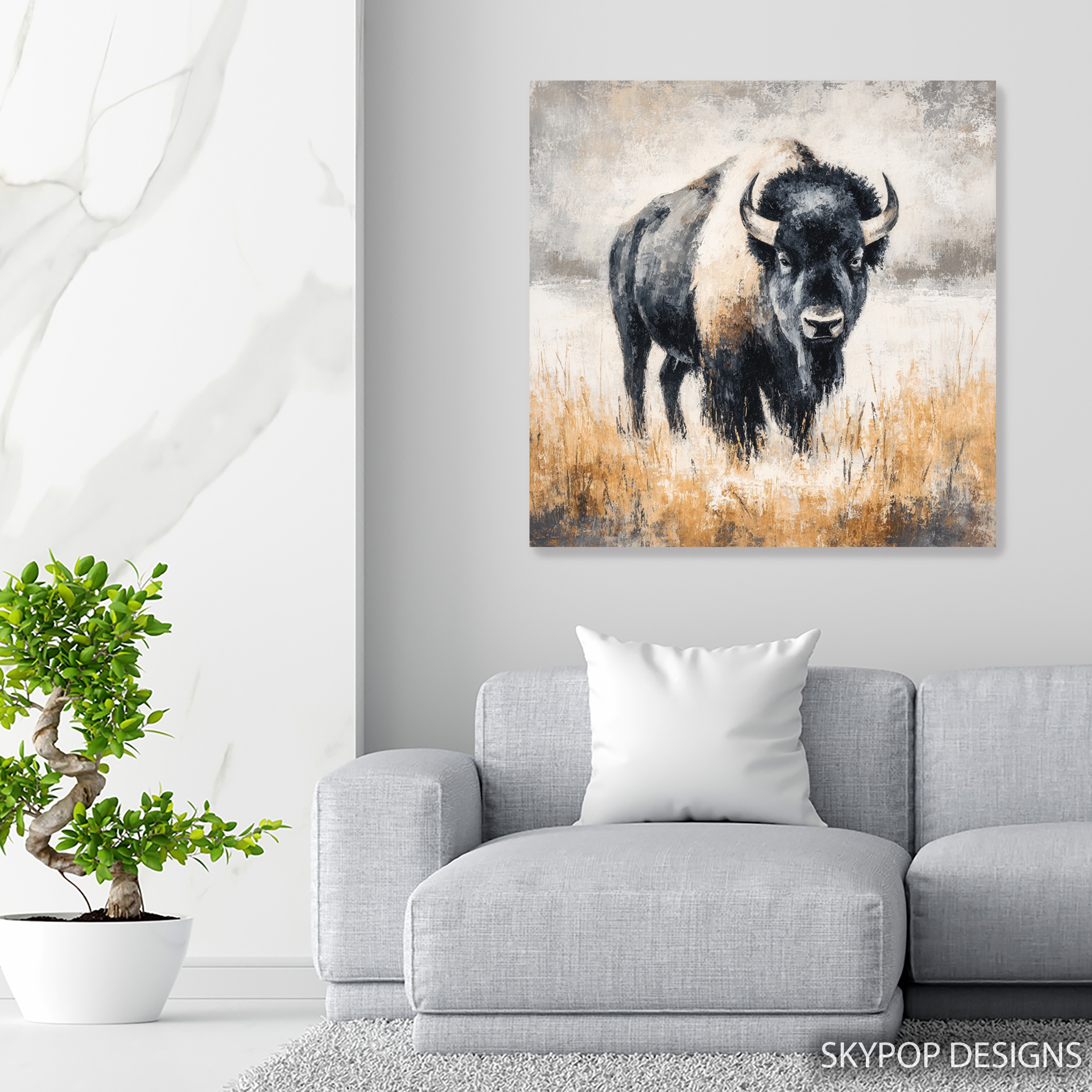 5.jpg Bison Art