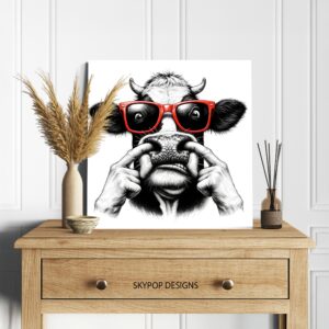 Highland Cow Art
