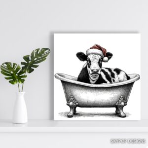 Highland Cow Art