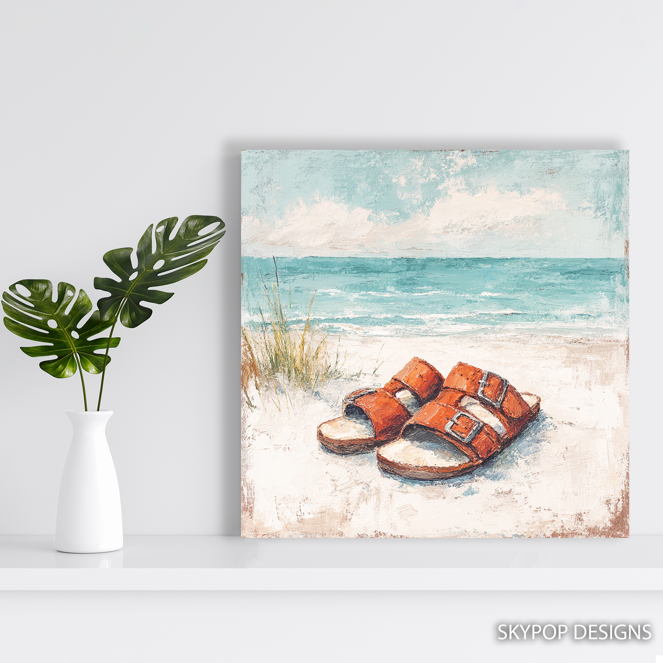 5.jpg Beach Sandals Art