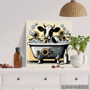 Highland Cow Art