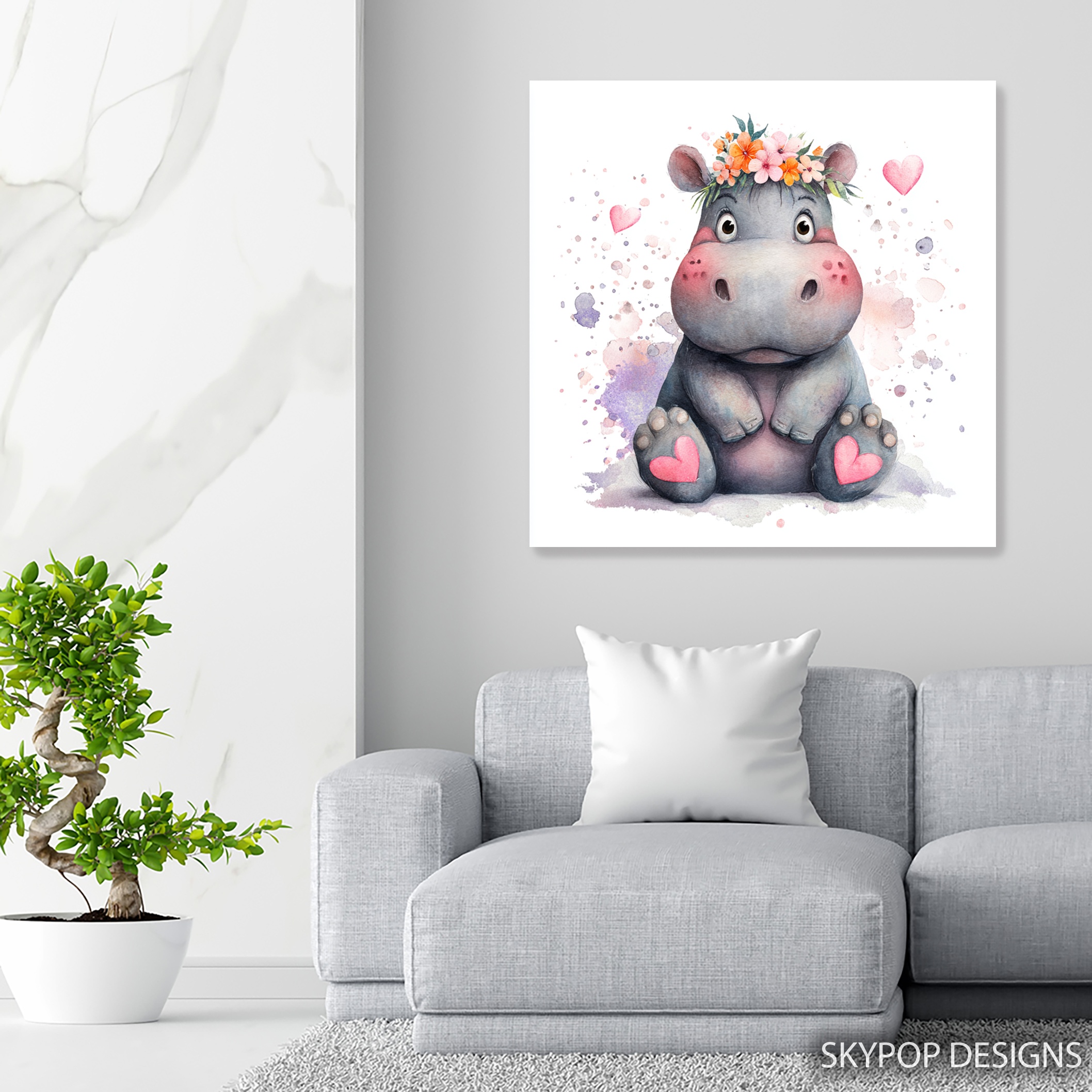 5.jpg Hippo Art