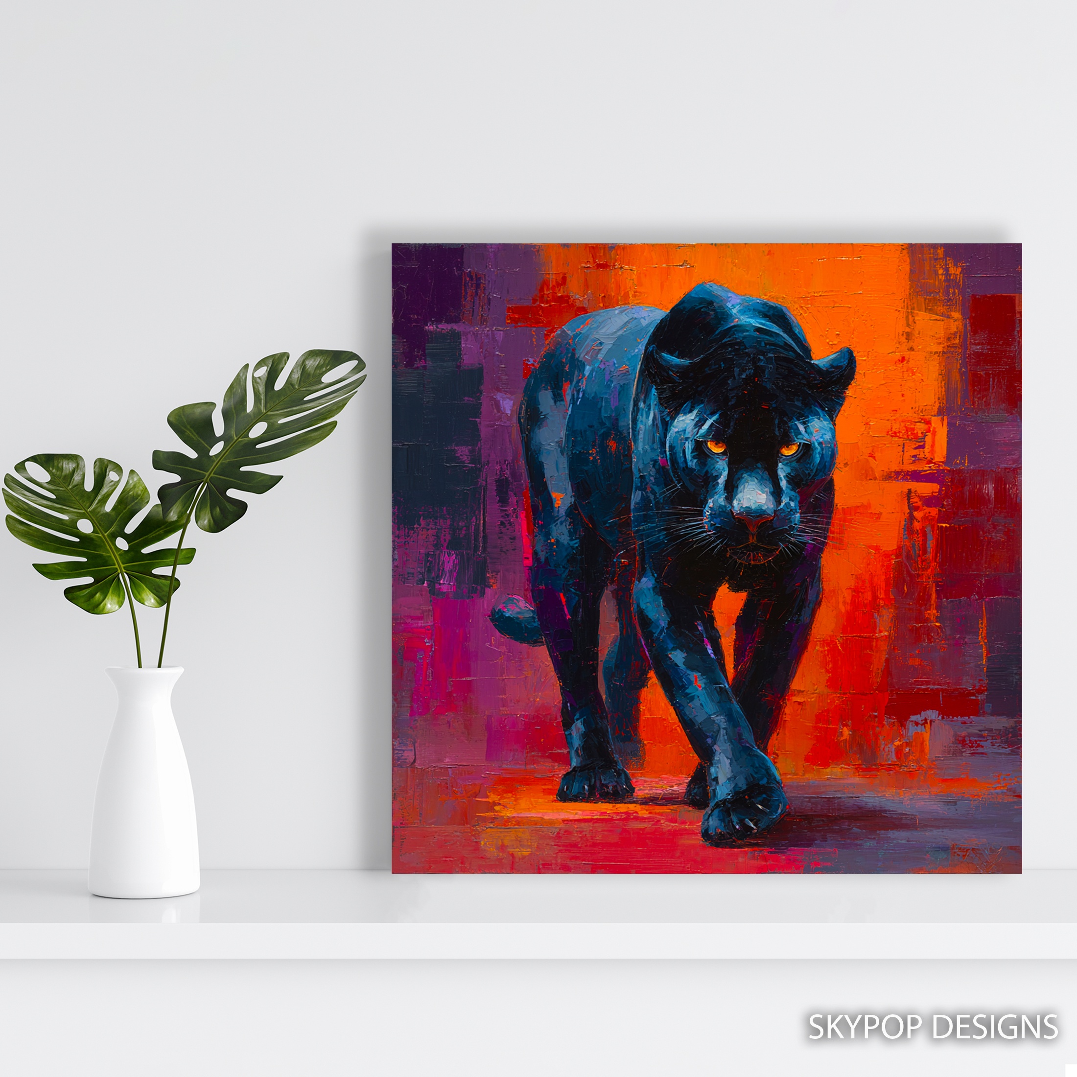 5.jpg Blue Panther Art