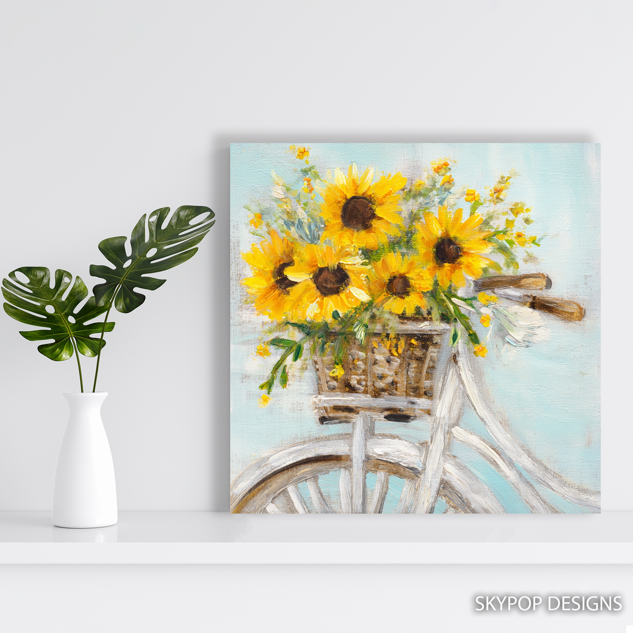 5.jpg Sunflower Bicycle Art