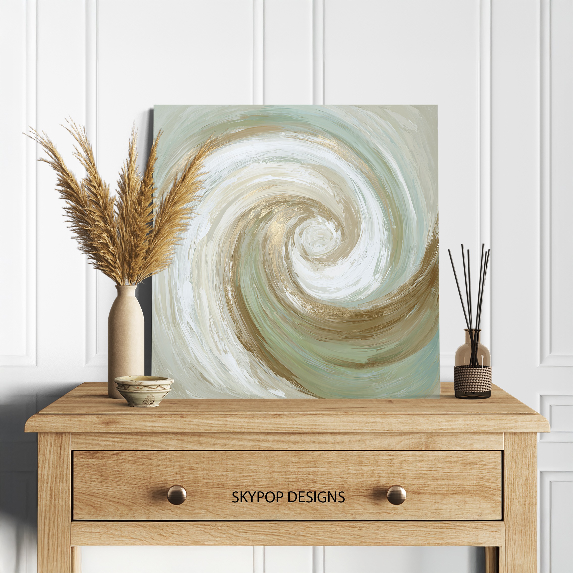 5.jpg Serene Spiral Art