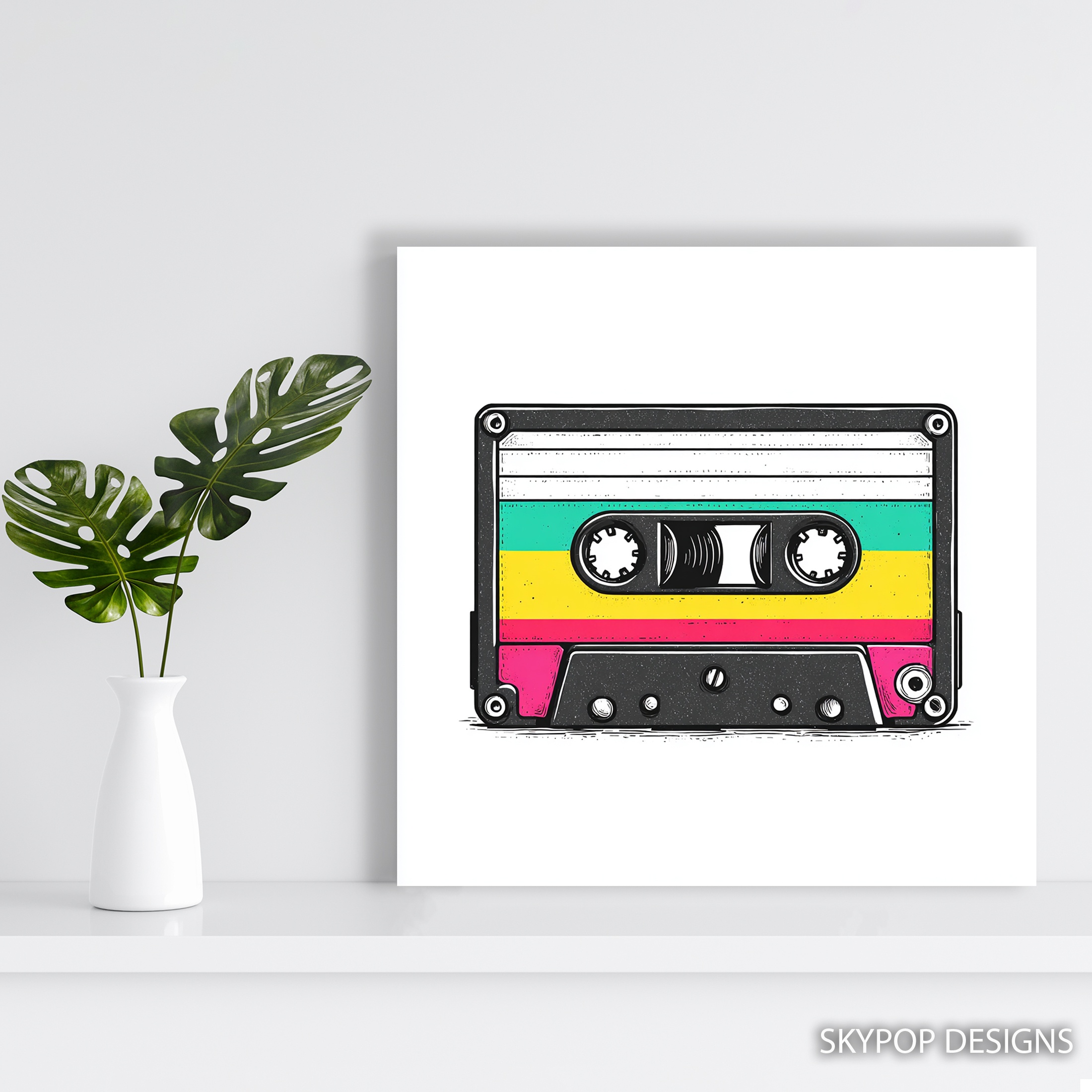 5.jpg Retro Cassette Tape Art
