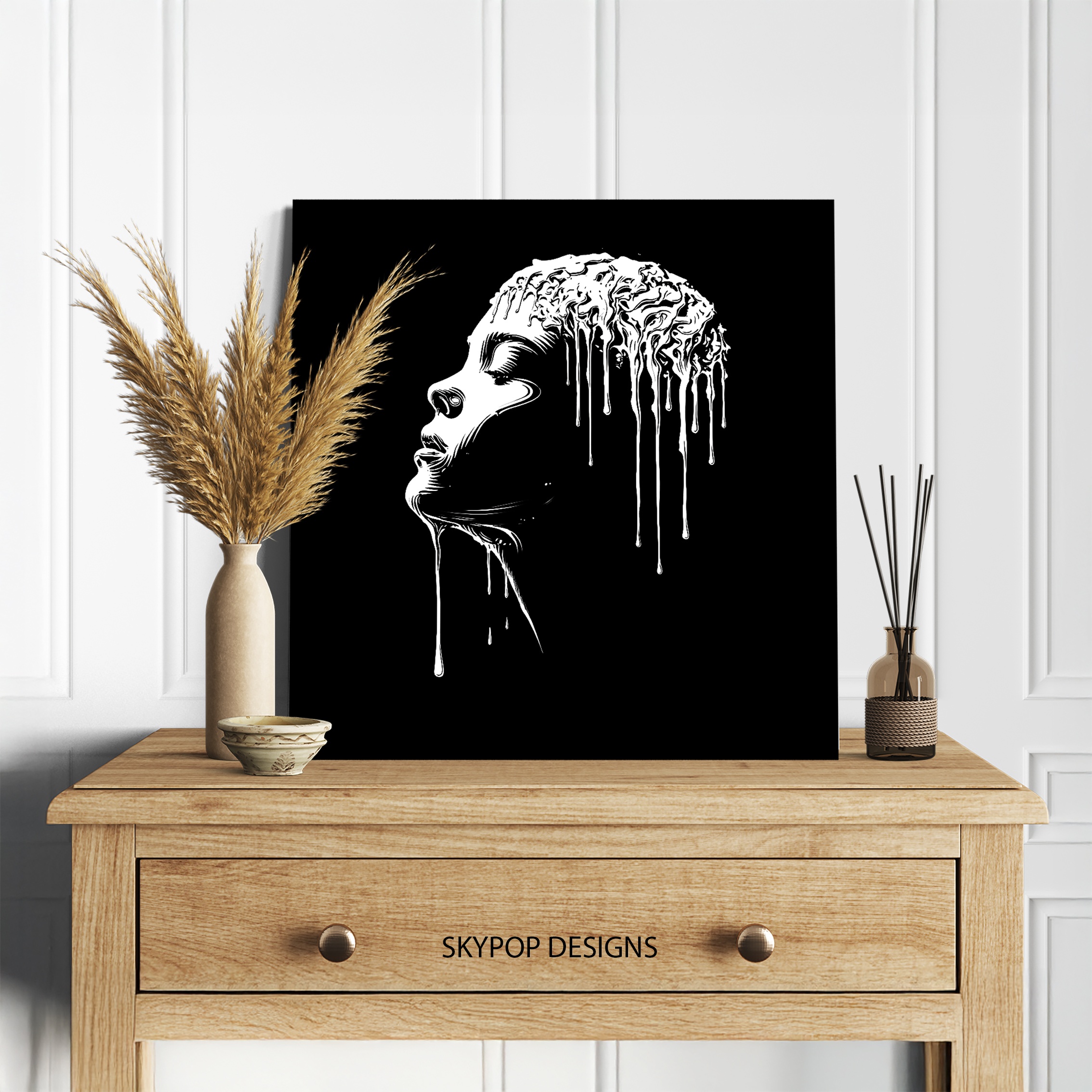 5.jpg Melting Face Art