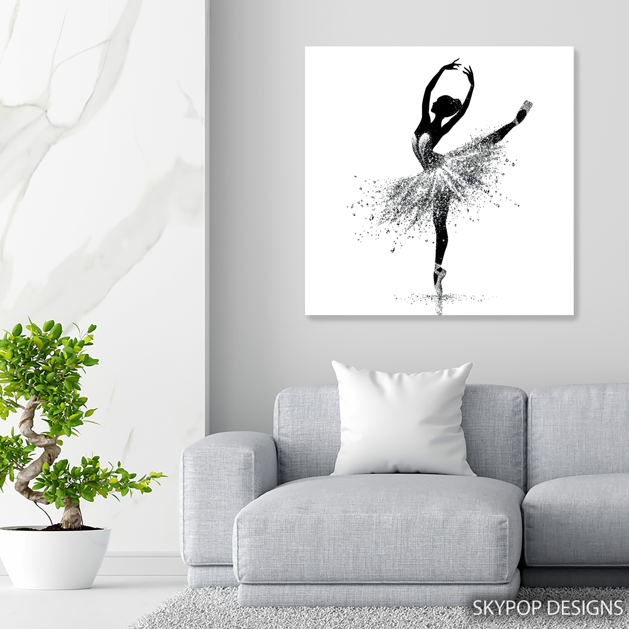 5.jpg Ballerina Silhouette Art