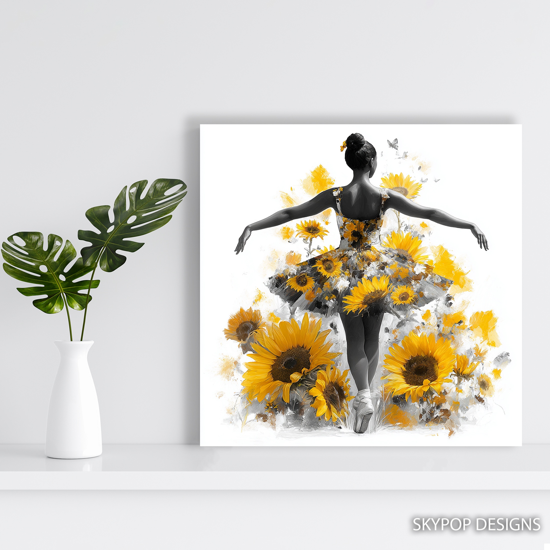 5.jpg Sunflower Ballerina Art