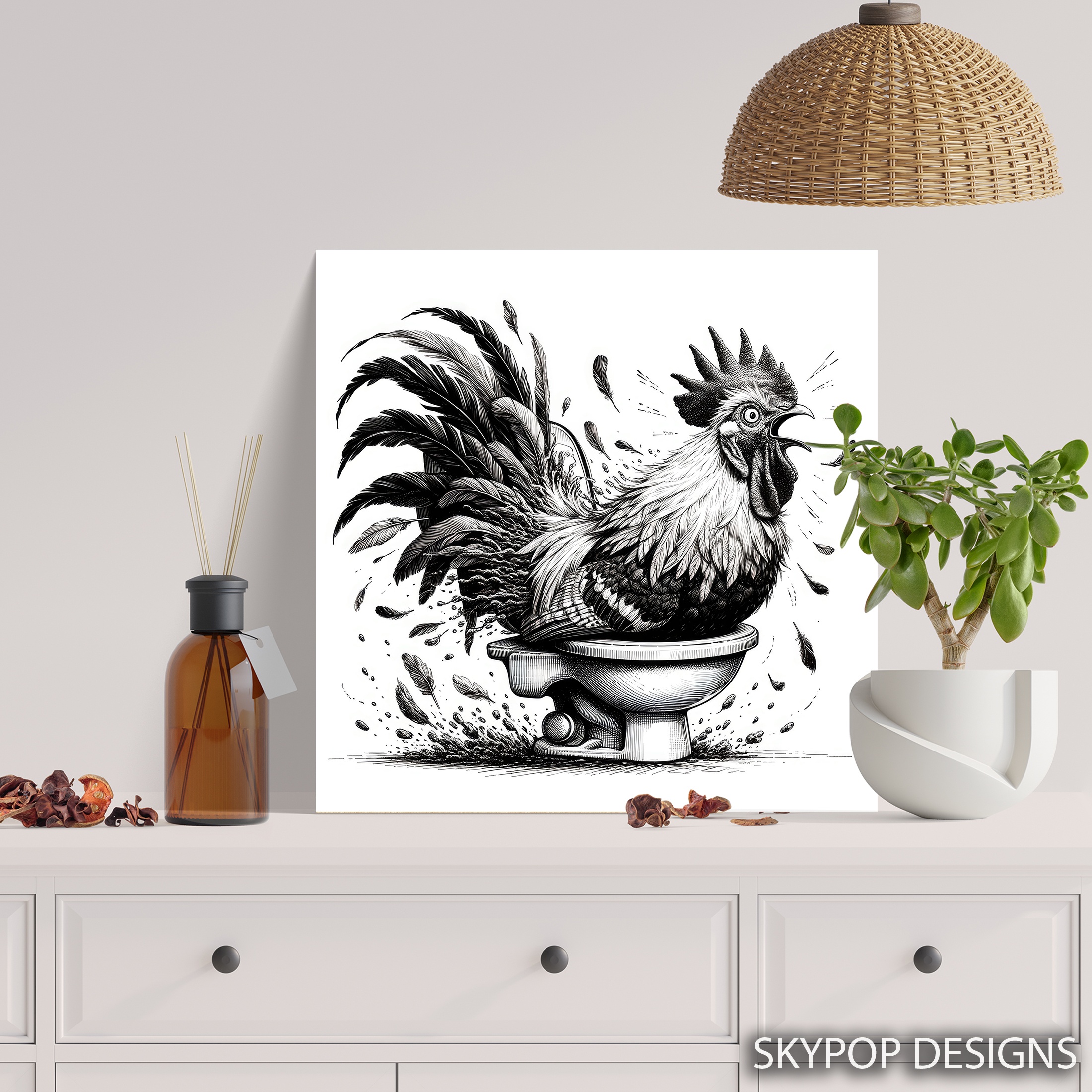5.jpg Rooster Art