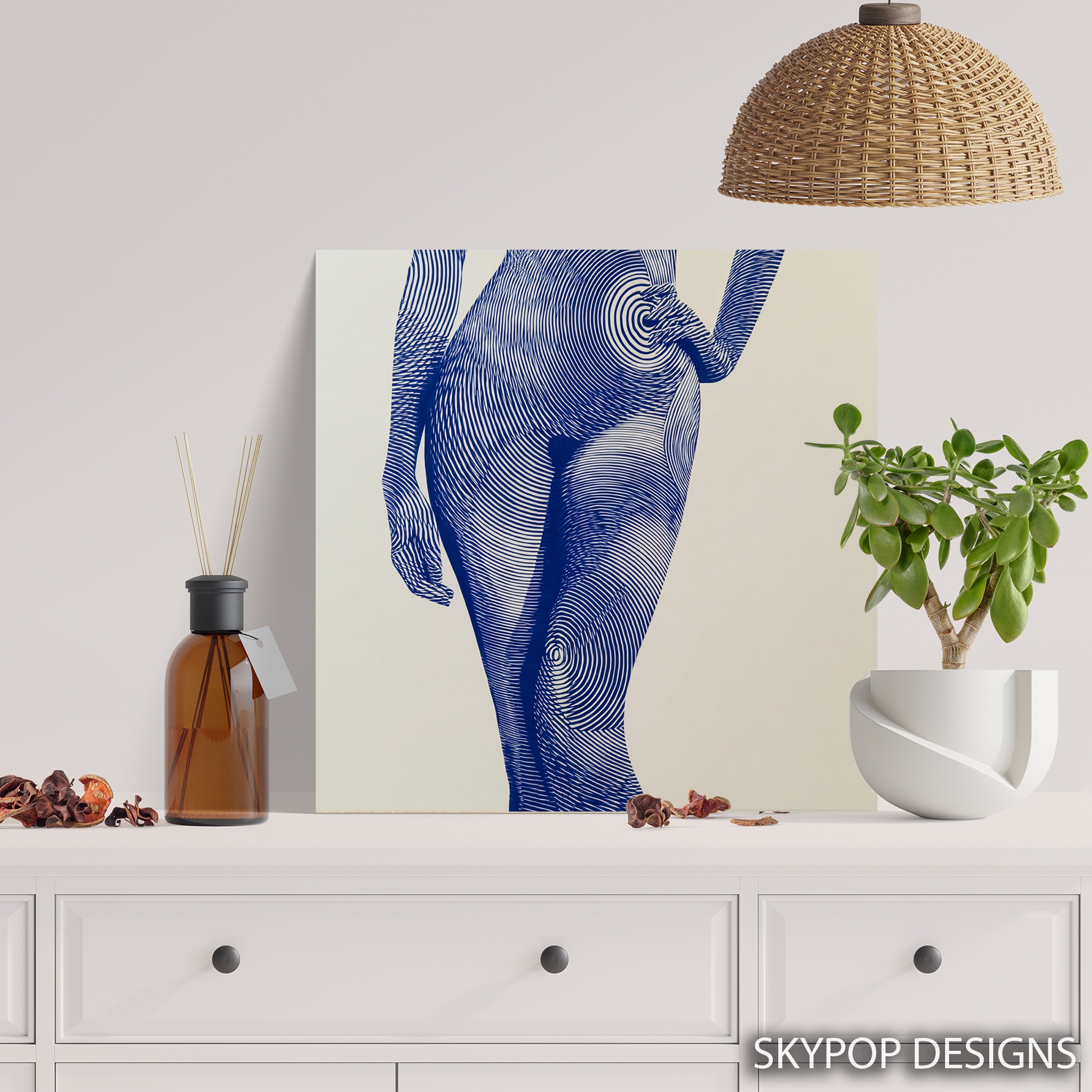5.jpg Blue Contour Body Art